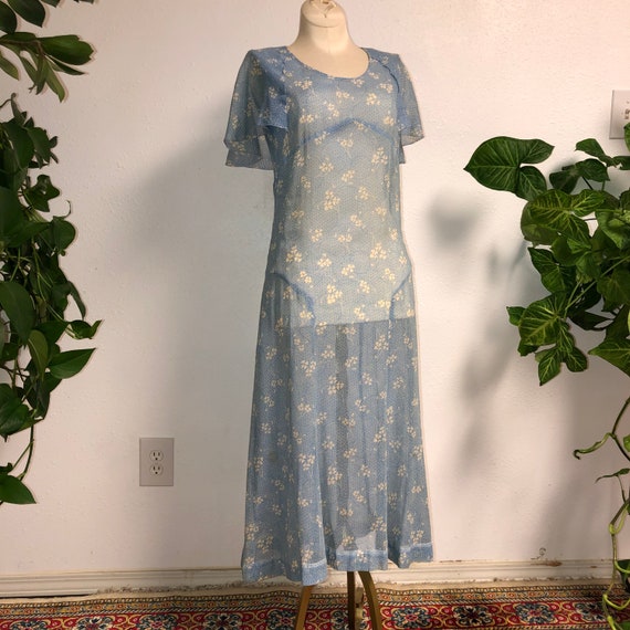 1930s Handmade Day Dress