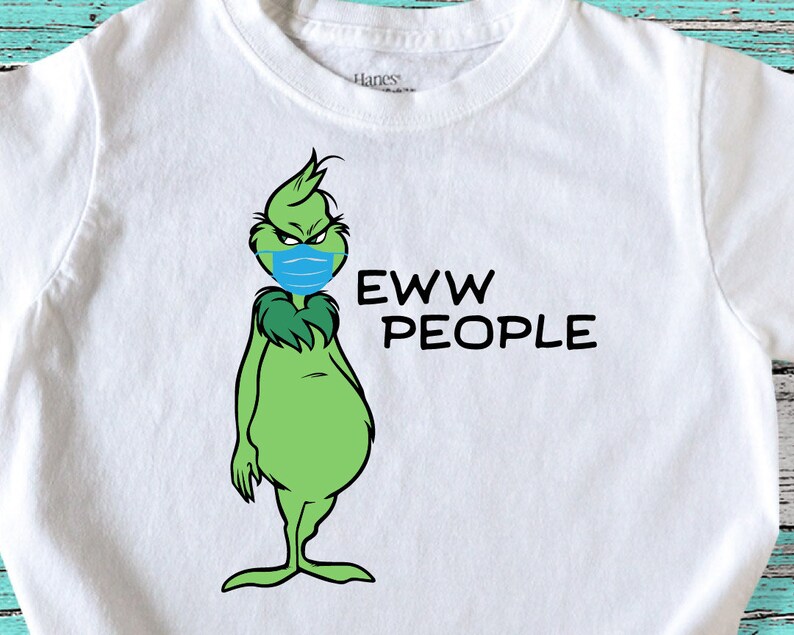 Ew. People Grinch Christmas SVG Disney character .Clipart | Etsy