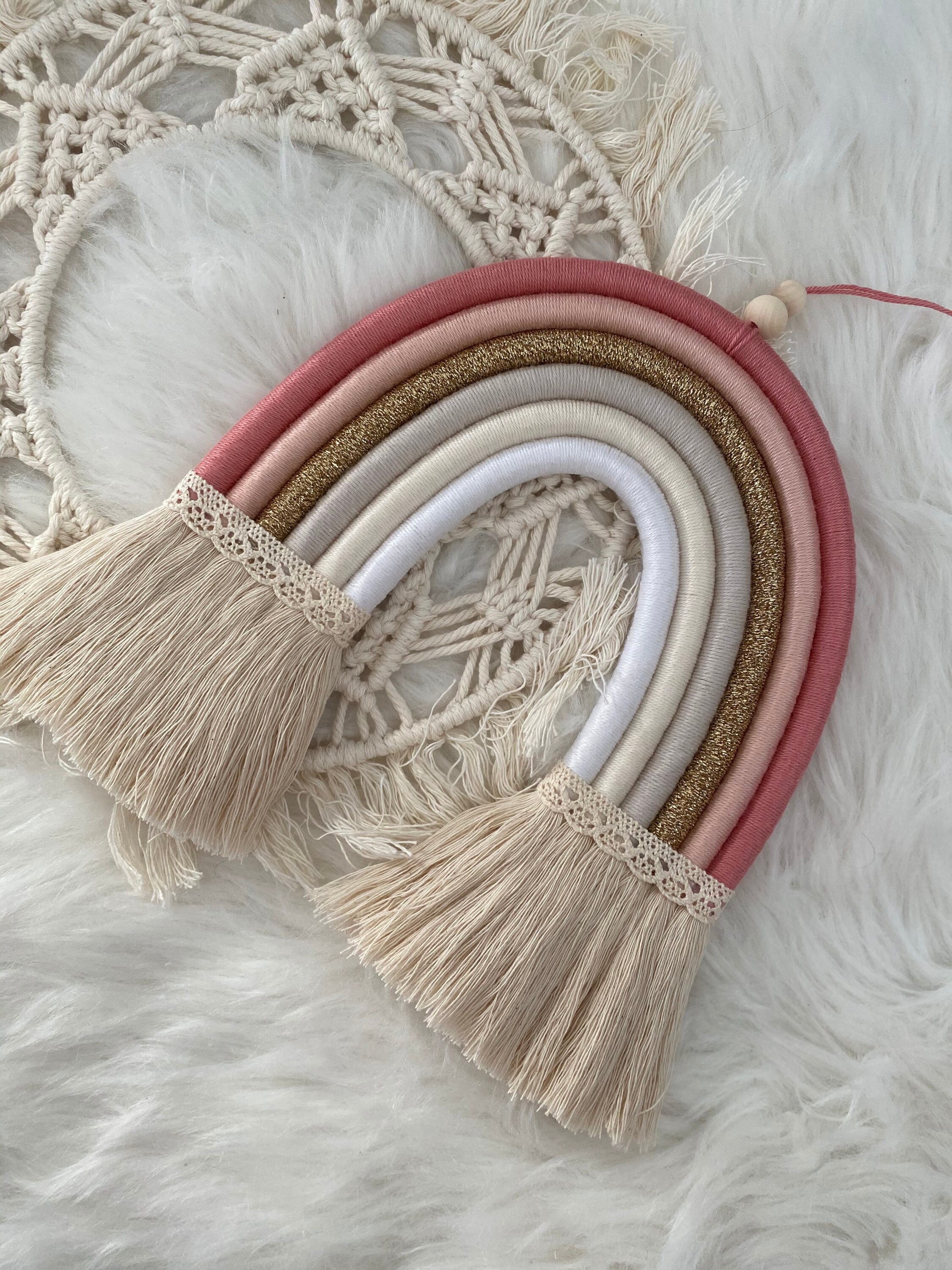 Colgante de pared arco iris vivero de decoración de pared | Etsy