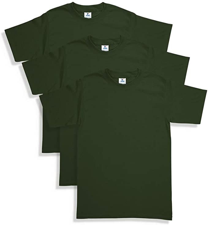 New - Yazbek Men's Heavy Weight (5.9-ounce) Crew Neck Short Sleeve T ...