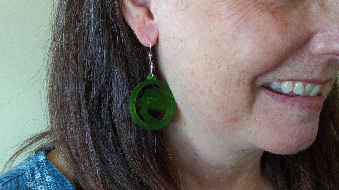 New item for sale on my Etsy store: Bonsai Earrings
