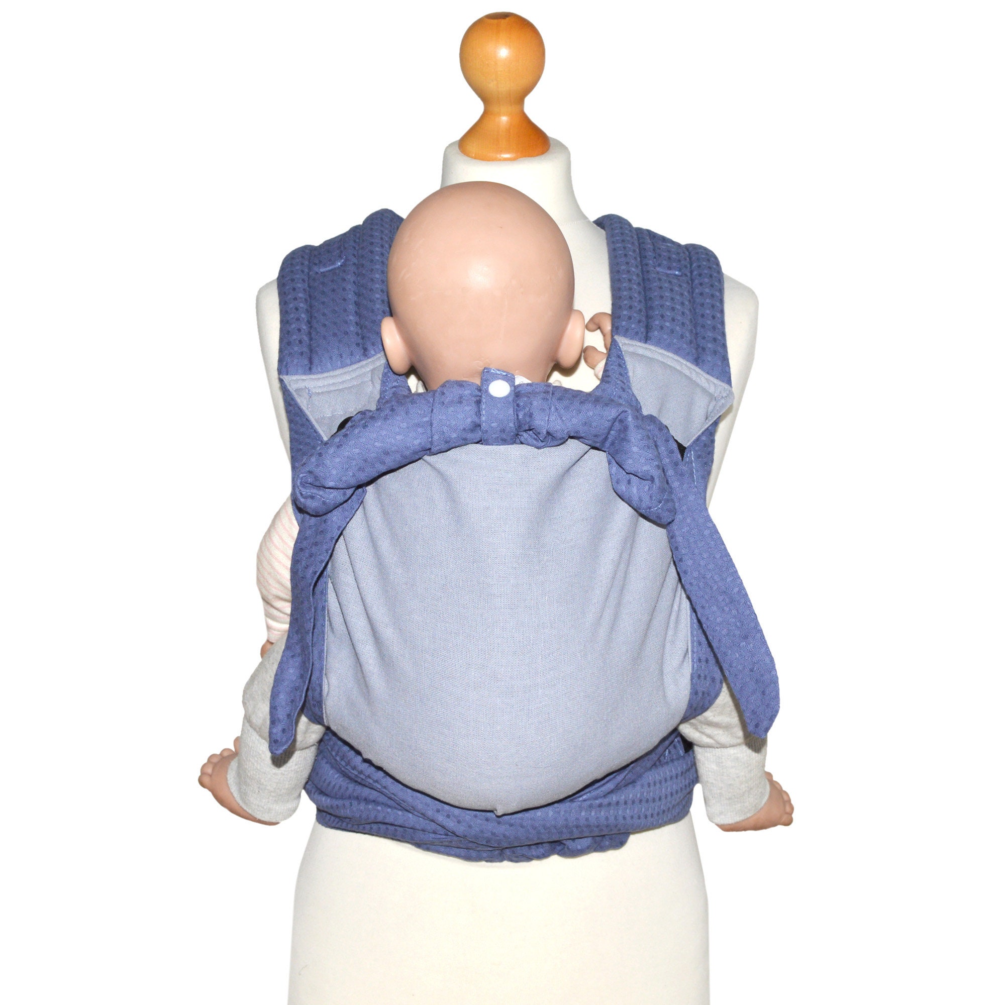 Adjustable soft structured baby carrier double face panel Etsy