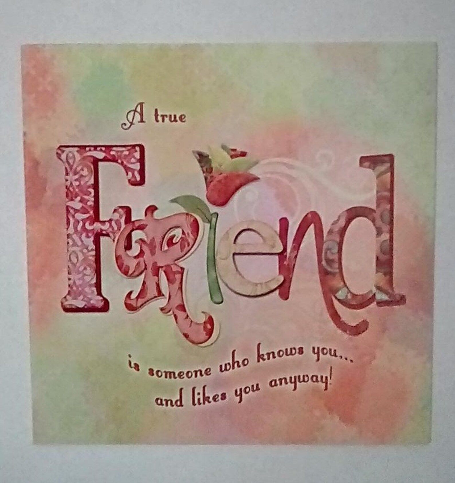 2 each 4 assorted friendship cards for her best friend card | Etsy