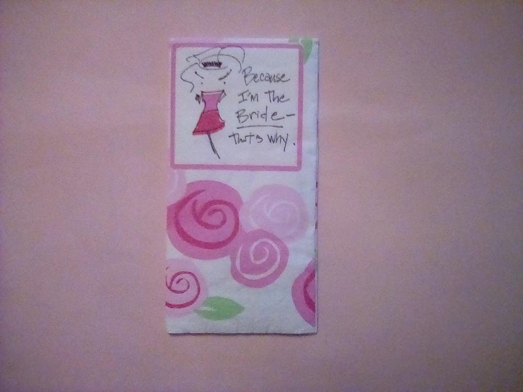 12 Pks Tissues Bridal Shower Favors Bachelorette Party Etsy