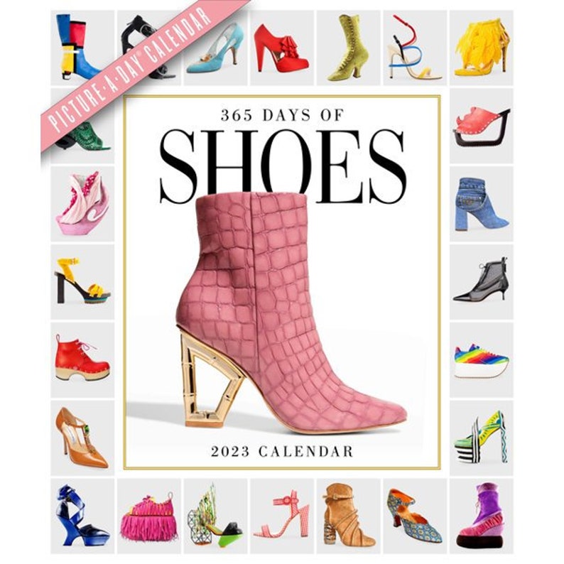 2023 High Heel Shoe Calendar 365 Days of Shoes Calendar 2023 - Etsy