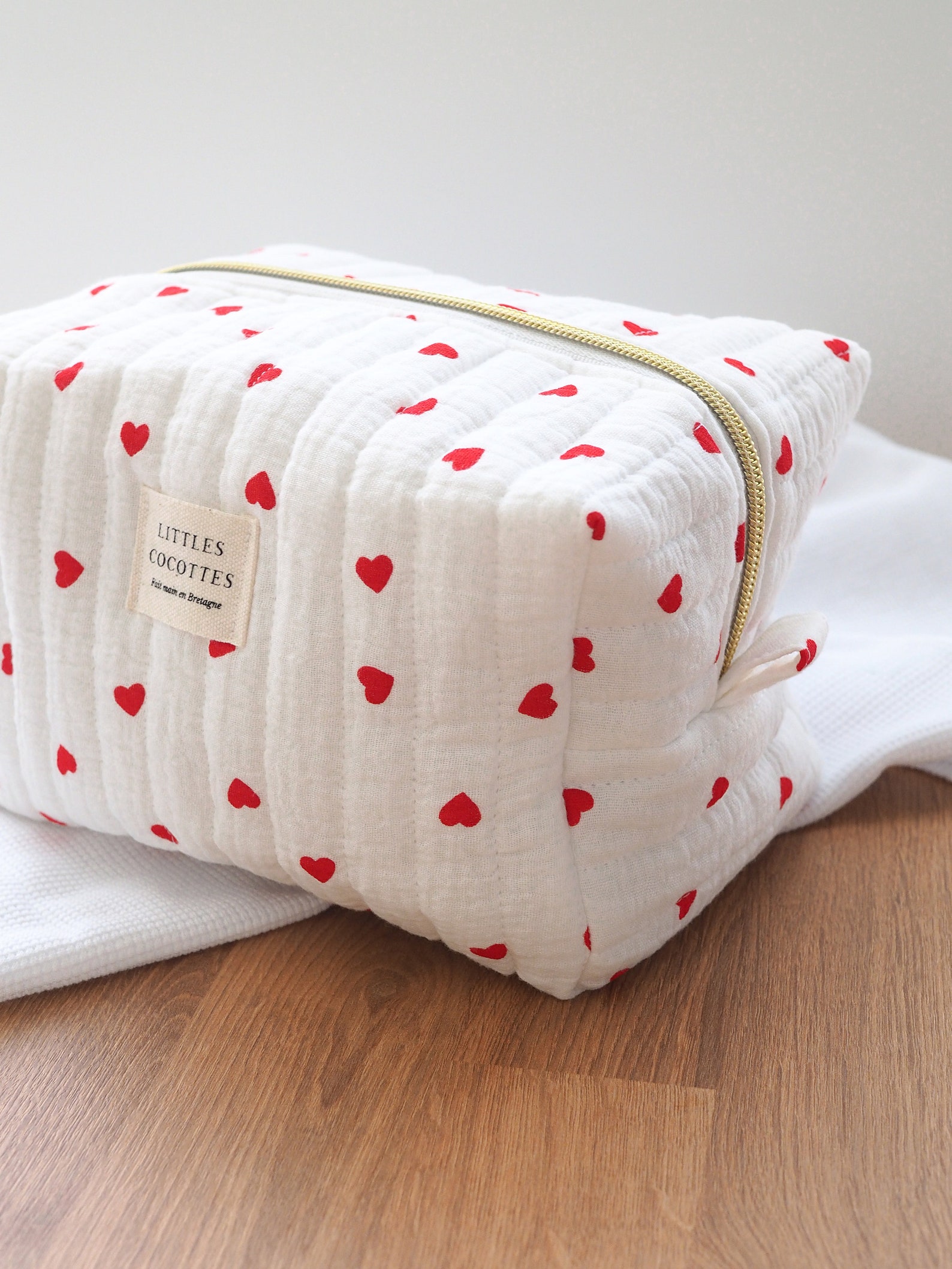 Trousse de toilette matelassée Etsy France