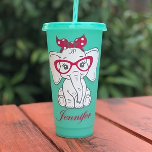 Cute Elephant Reusable Cup!