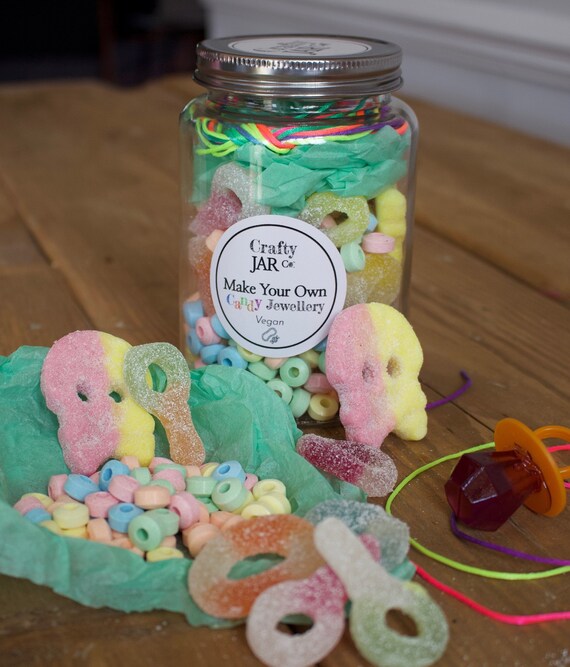 make your own candy jewelry