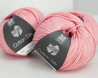 Lana Grossa Cotton Silk Yarn: Lightweight Summer Knit Blend