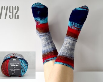 Lana Grossa Cool wool 4 socks yarn; Italy Socks yarn;