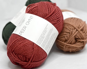 Sandnes Garn Peer Gynt: 100% Norwegian Wool Knitting Yarn
