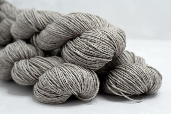 Undyed Luxury Yarn: Merino, Silk & Yak Blend (100g)