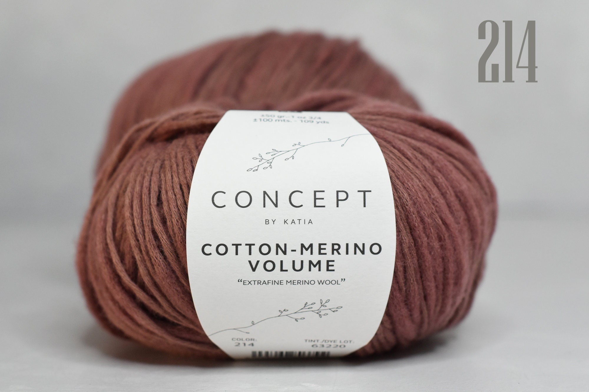 Katia Concept - Cotton Merino Volume - Thick and Thin Yarn