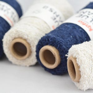 Katia Blue Jeans II - Fil de coton recyclé pour un tricot et un crochet durables
