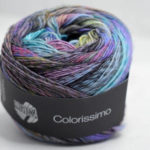 Colorissimo Colorant Lana Grossa Colorissimo: Soft Merino Wool Yarn With Color Transitions ...