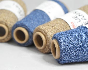 Katia Blue Jeans Yarn: Recycled Denim Cotton Blend