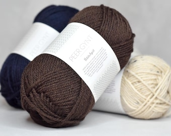 Sandnes Garn PetiteKnit Peer Gynt: 100% Norwegian Wool Yarn