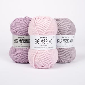 DROPS Big Merino garen, 100% merinowol, superwash merinogaren, Aran-gewicht garen, breigaren, haakgaren
