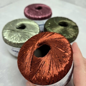 Lana Gatto Paillettes Garn – Ny kollektion 2025 2026, Glittergarn för stickning