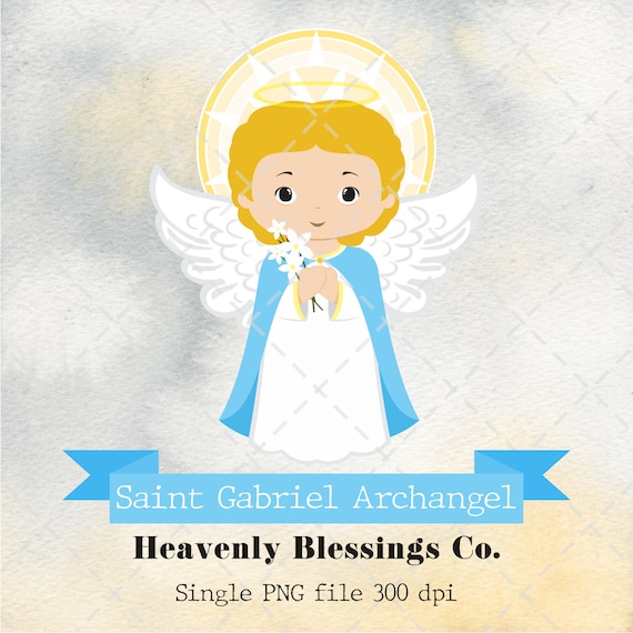 Saint Gabriel Archangel, Catholic Images, Cute Saints, Religious Clipart,  Saints Clipart, Holy Man, Saints - Etsy Australia