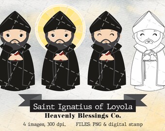 San Ignacio de Loyola, Imágenes católicas, Santos lindos, Clipart religioso, Clipart de santos, Hombre santo, Santos