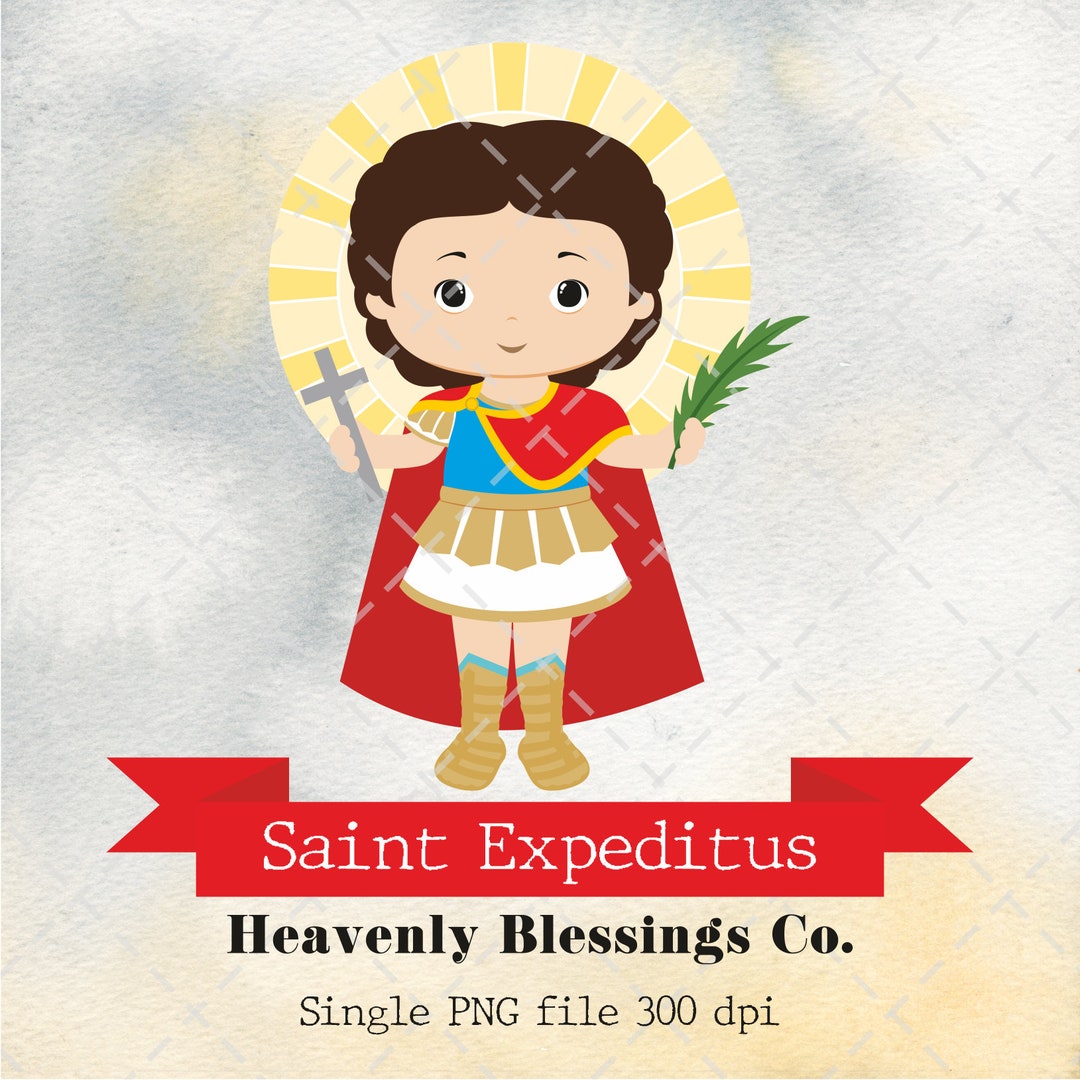 Saint Expeditus Catholic Images Cute Saints Religious Etsy