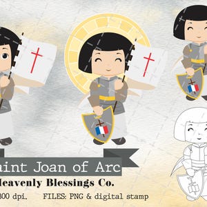 Saint Joan of Arc, Catholic images, Cute Saints, Religious Clipart, Saints Clipart, Holy Woman, Saints
