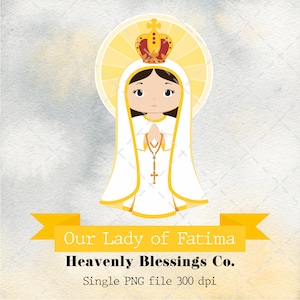 Onze Lieve Vrouw van Fatima, Katholieke beelden, Schattige Heiligen, Religieuze Clipart, Heiligen Clipart, Heilige Vrouw, Virgencita, Heiligen