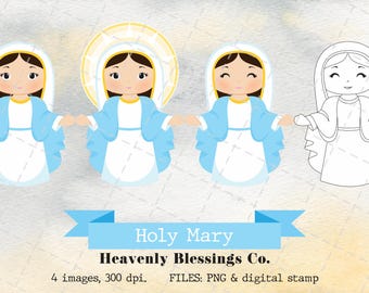 Holy Mary, Catholic images, Cute Saints, Religious Clipart, Saints Clipart, Holy Woman, Virgencita, Saints