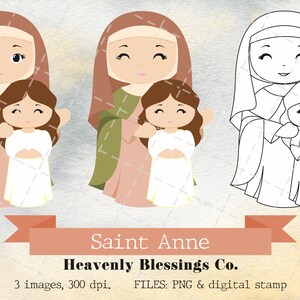 Sint-Anna, katholieke afbeeldingen, schattige heiligen, religieuze clipart, heiligen clipart, heilige vrouw, heiligen