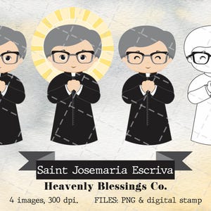 Saint Josemaria Escriva, Catholic images, Cute Saints, Religious Clipart, Saints Clipart, Holy Woman, Saints