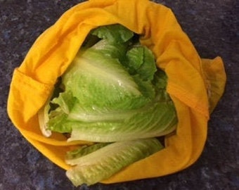 6 cotton produce bags | 4 Sizes