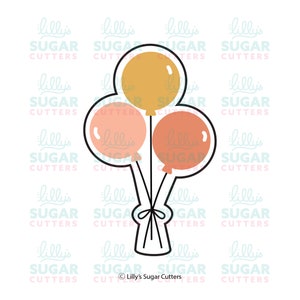 Balloon Bouquet Cookie Cutter