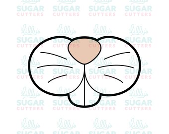 Bunny Nose Cookie Cutter