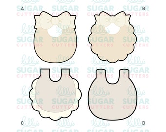 Baby Bib Set Cookie Cutters