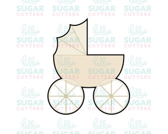 Baby Stroller Cookie Cutter