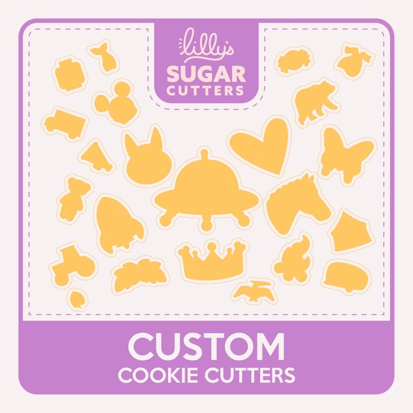 Custom 3D Cookie Cutters (Your Designs or Photos!)