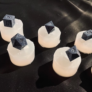 Custom dice set with two-part molds!