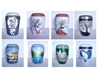 Urns, unique urns - personalized urn, custom urn, urn, artist urn, urn for ashes, urn for human ashes
