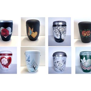 Urns, unique urns -personalized urn, custom urn, artist urn, urn for ashes, urn for adults,made to order