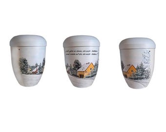 Urn, unique urn -personalized urn, custom urn, , artist urn, urn for ashes, urn for human ashes