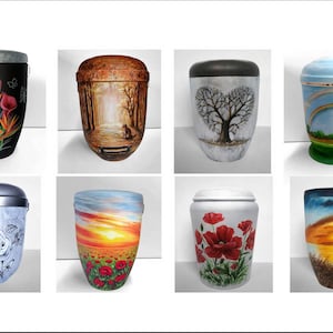 Urns, unique urns -personalized urn, custom urn, , artist urn, urn for ashes, urn for adults, made to order