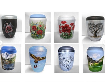 Urns, unique urns -personalized urn, custom urn, , artist urn, urn for ashes, urn for adults, made to order