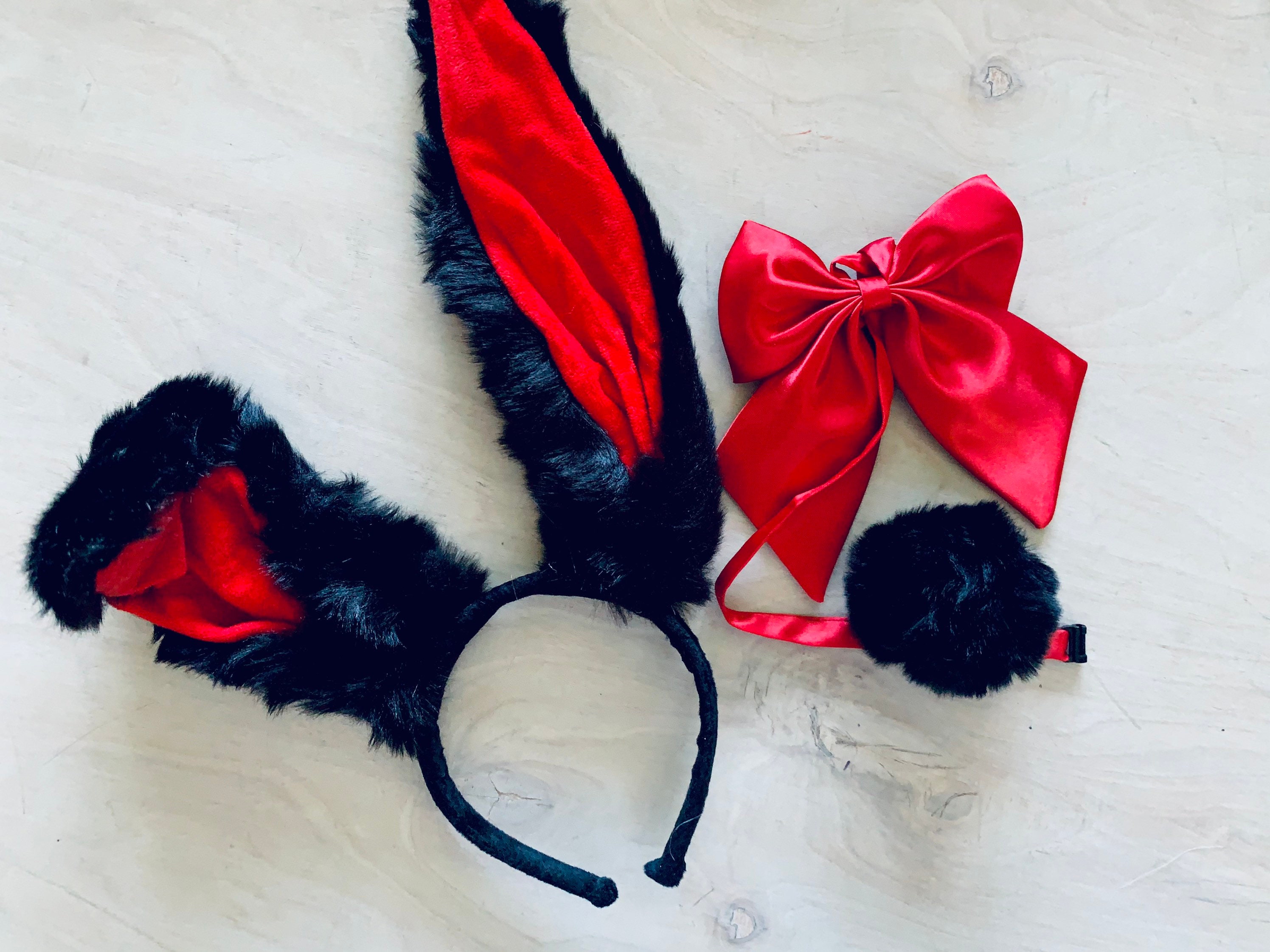 NEW UPGRADED Black Bad Bunny Costume Set | Etsy