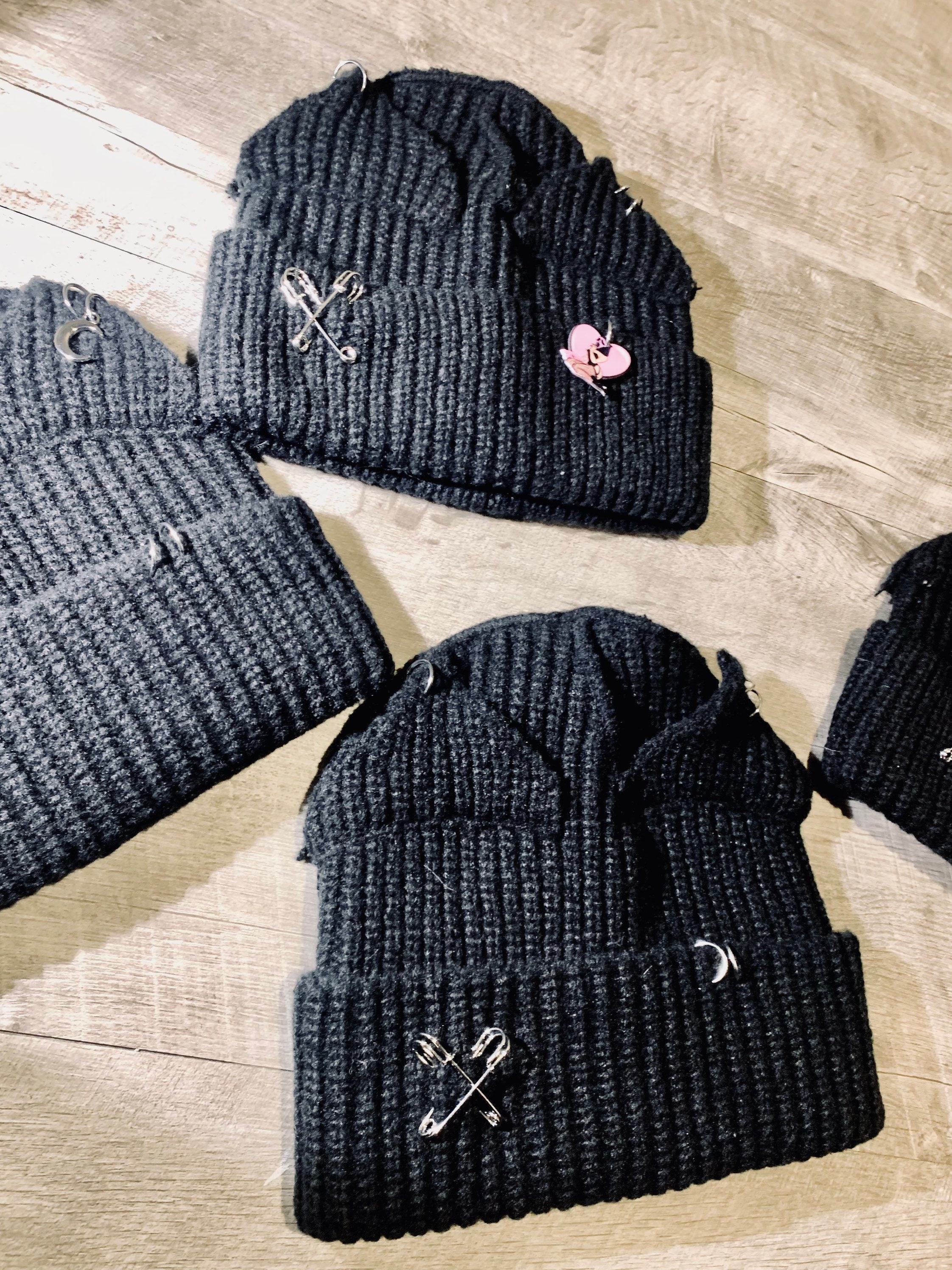 Custom Cat Ear Knit Beanie