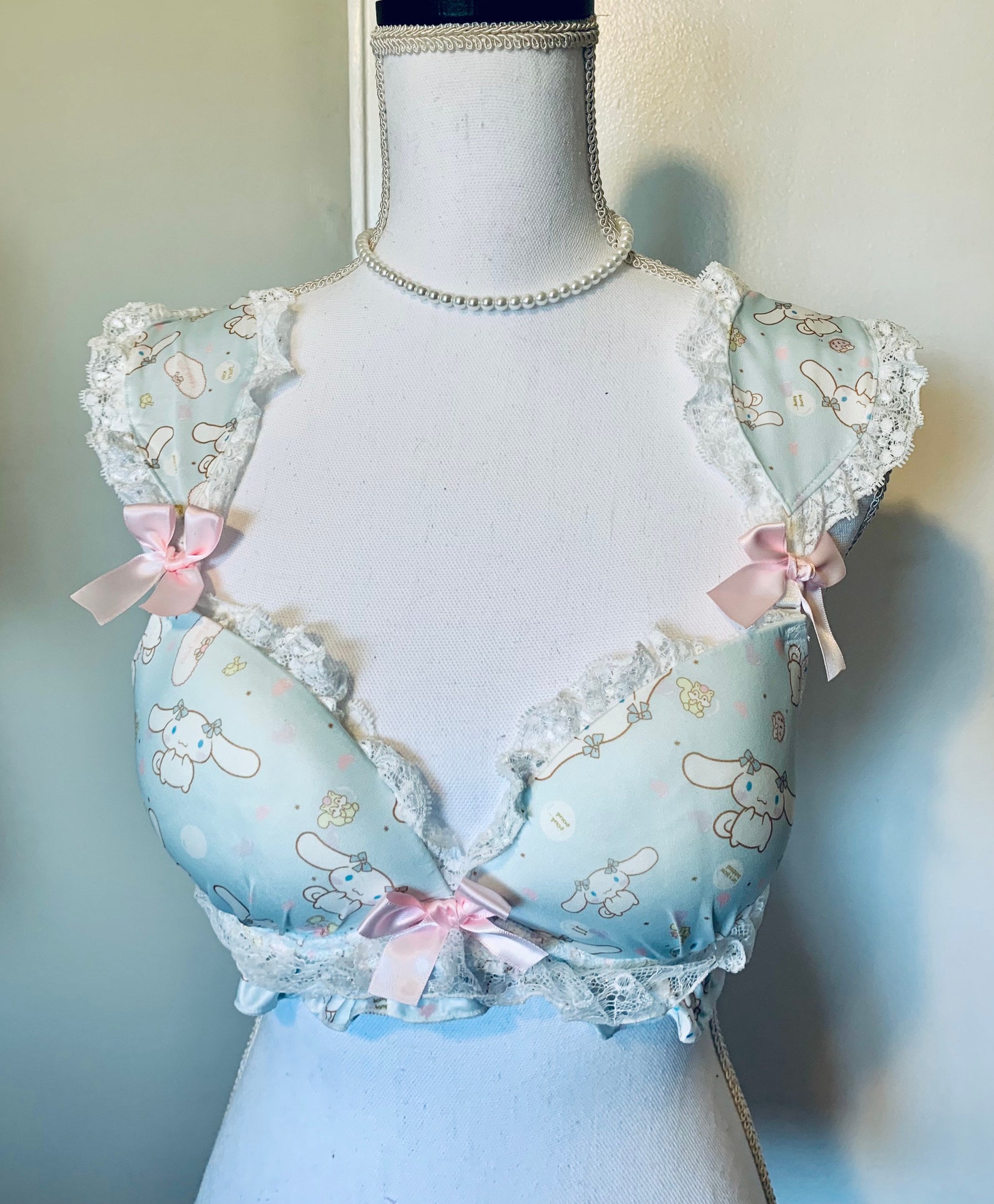 New Kawaii Bunny Bra Underwear Set Etsy