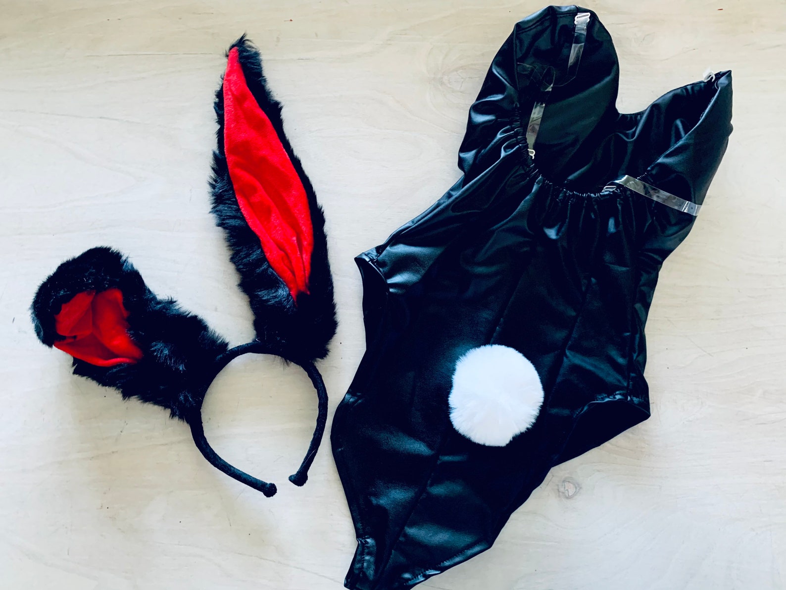 NEW UPGRADED Black Bad Bunny Costume Set Etsy