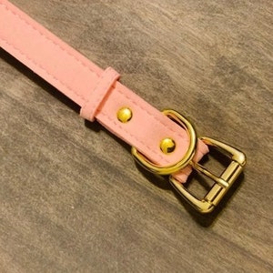 NIEUWE roze strik bel choker kraag choker afbeelding 5