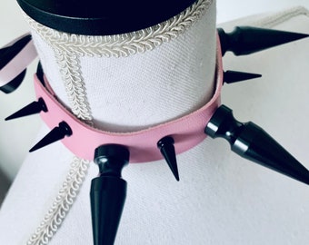 NEW Heavy Metal Ballerina Spike Collar