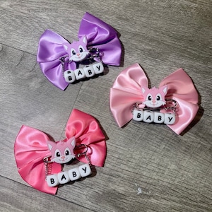 NEW Custom Baby Girl Satin Hair Accessory